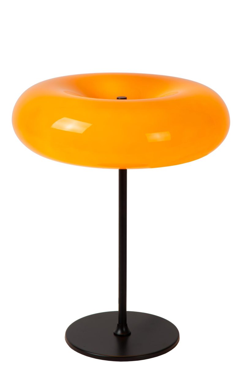 LUCIDE SENTINO - Tafellamp - Ø 30 cm - 3xG9 - Oranje