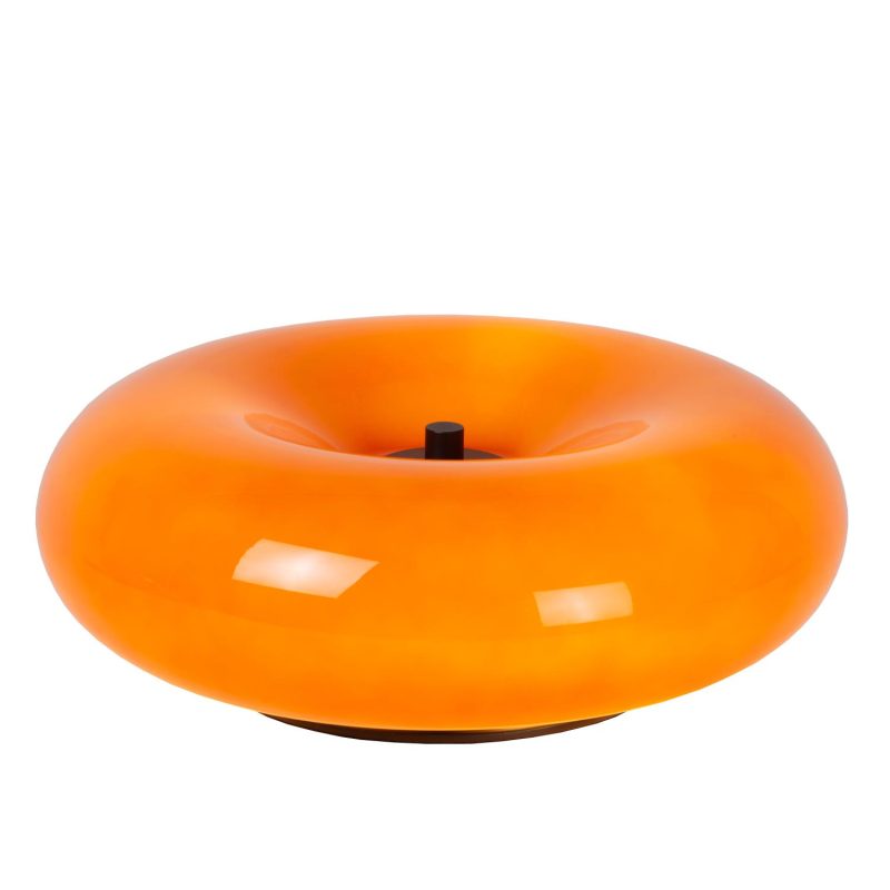 LUCIDE SENTINO - Tafellamp - Ø 29,5 cm - 3xG9 - Oranje