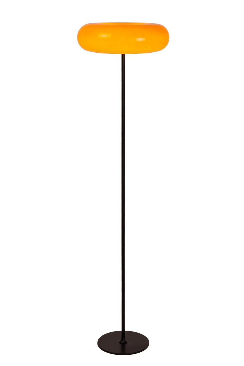 LUCIDE SENTINO - Vloerlamp - Ø 40 cm - 3xG9 - Oranje