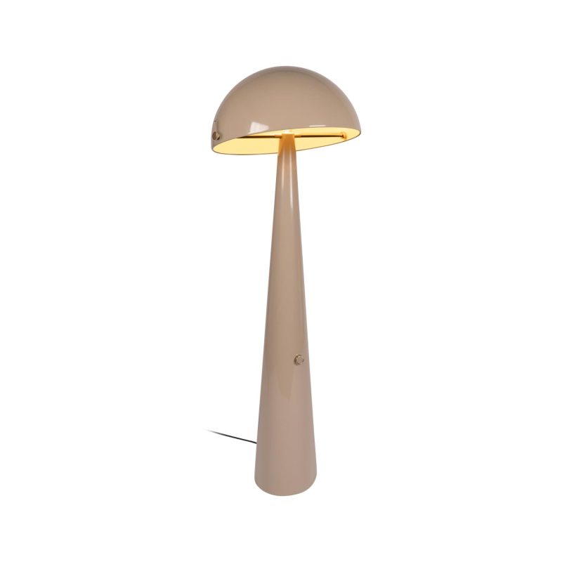 LUCIDE BARONE - Vloerlamp - Ø 52,6 cm - 1xE27 - Taupe - Vibes