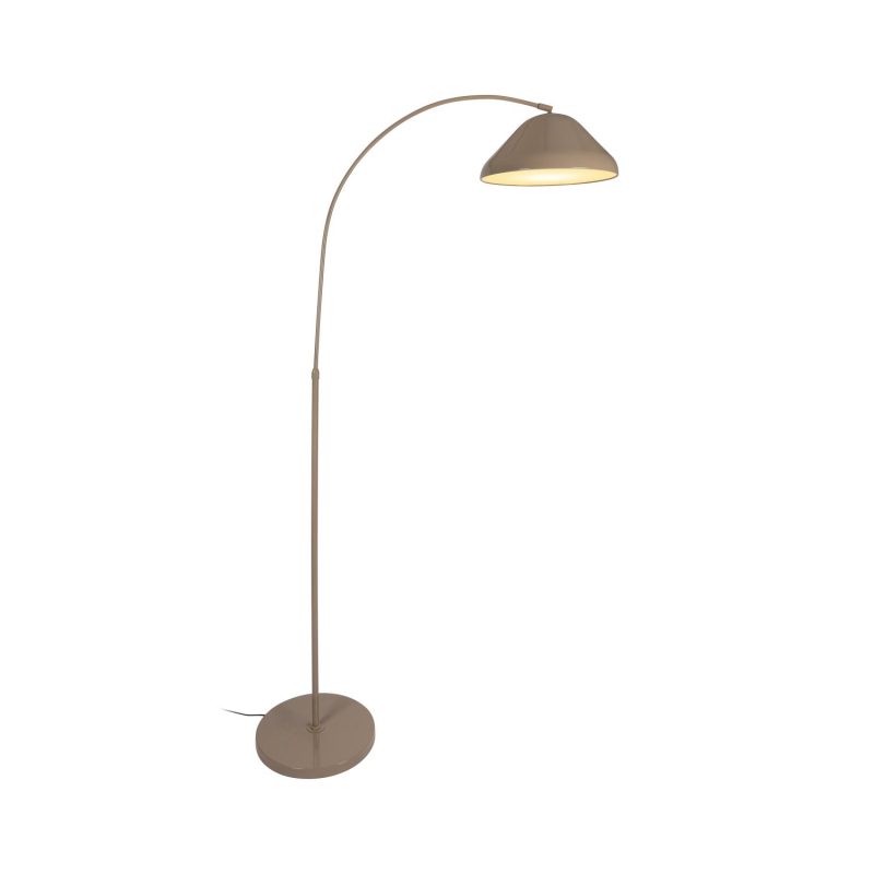 LUCIDE ANDRES - Vloerlamp - 1xE27 - Taupe - Vibes