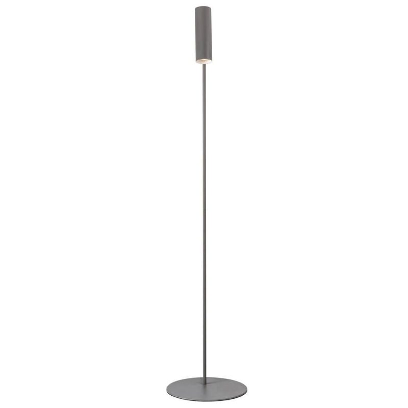 Nordlux Lampada da terra design scandinavo, orientabile, grigia