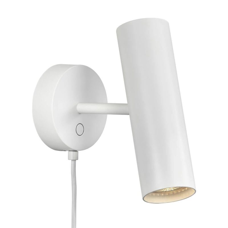 Nordlux Lampada da parete orientabile GU10 metallo bianco