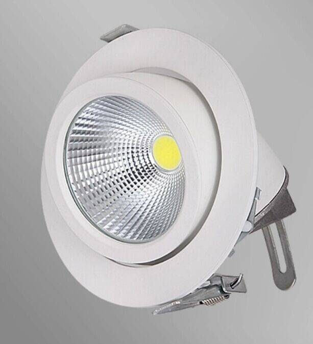 Kinghood LED-Einbaustrahler 20W, 360° schwenkbar, Ø165mm