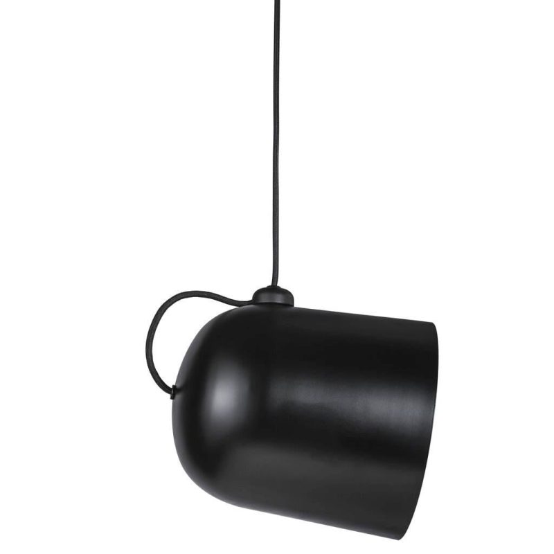 Nordlux Angle 25 lampada a sospensione nera, orientabile, E27