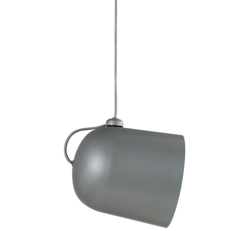 Nordlux Angle 25 Pendelleuchte E27 grau, schwenkbarer Schirm