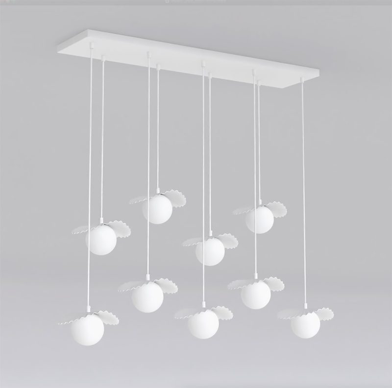 Emibig FLORA 9 WHITE OPAL