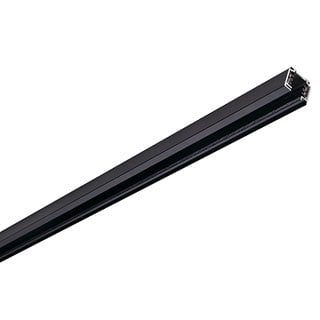 Optonica rail voor railverlichting, zwart, 2 meter