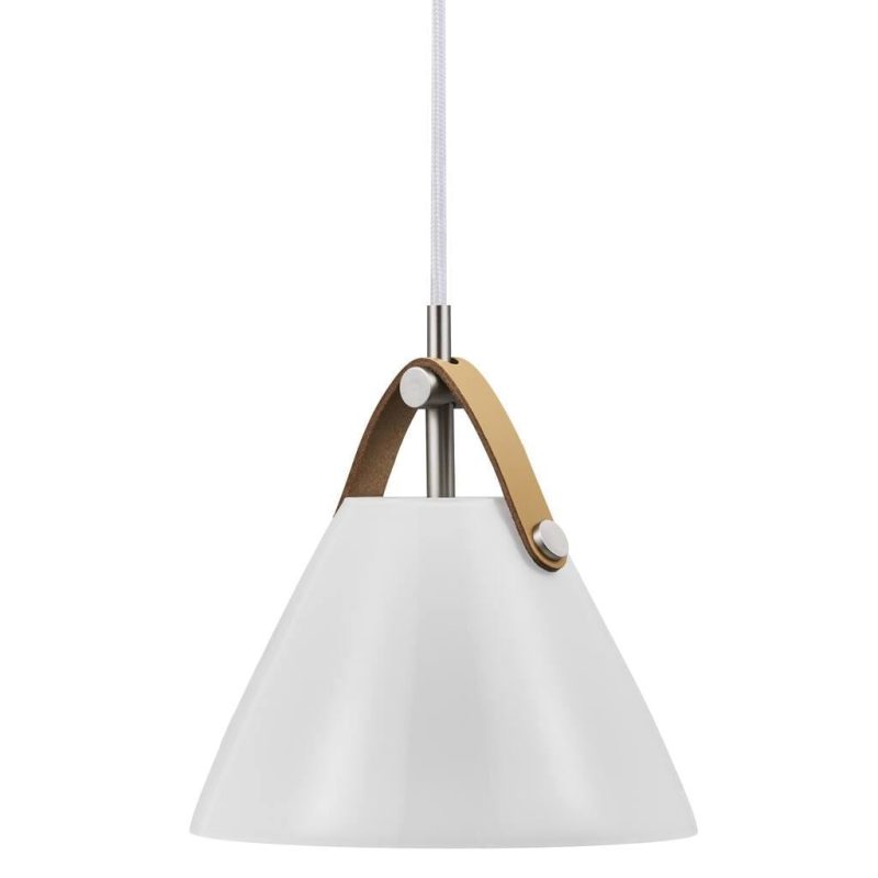 Nordlux Hanglamp Scandinavisch nikkel opaalwit glas G9 dimbaar