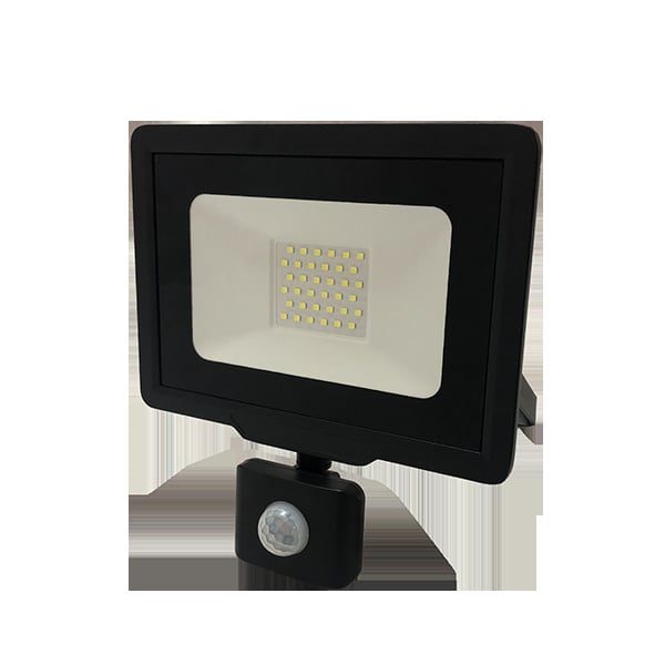 City Line foco LED 50W SMD blanco IP65 con sensor