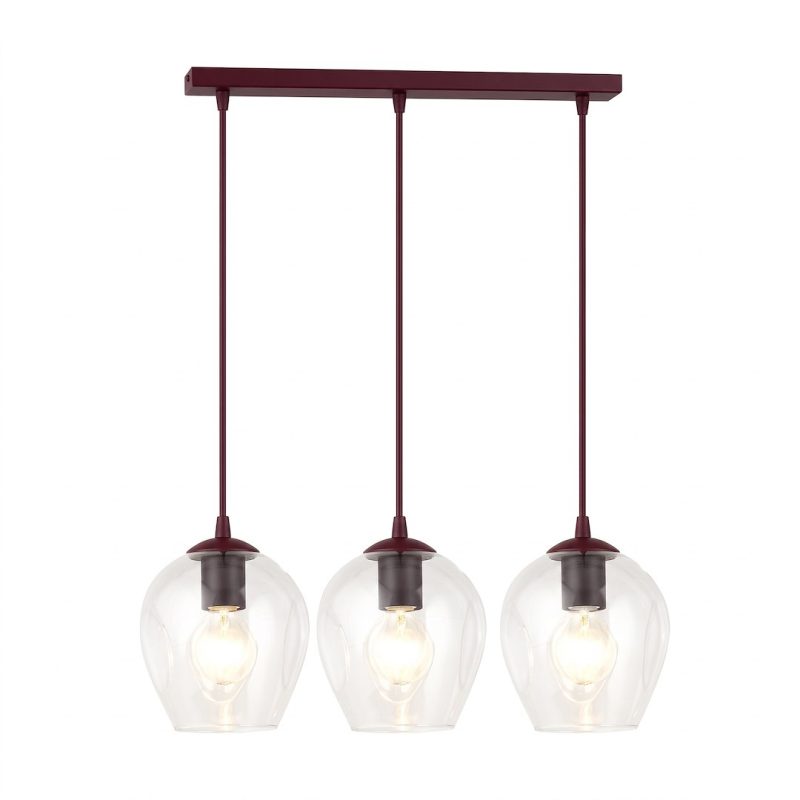 Emibig ISTAR 3 BURGUND TRANSPARENT