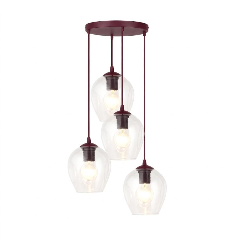 Emibig ISTAR 4PREM BURGUND TRANSPARENT