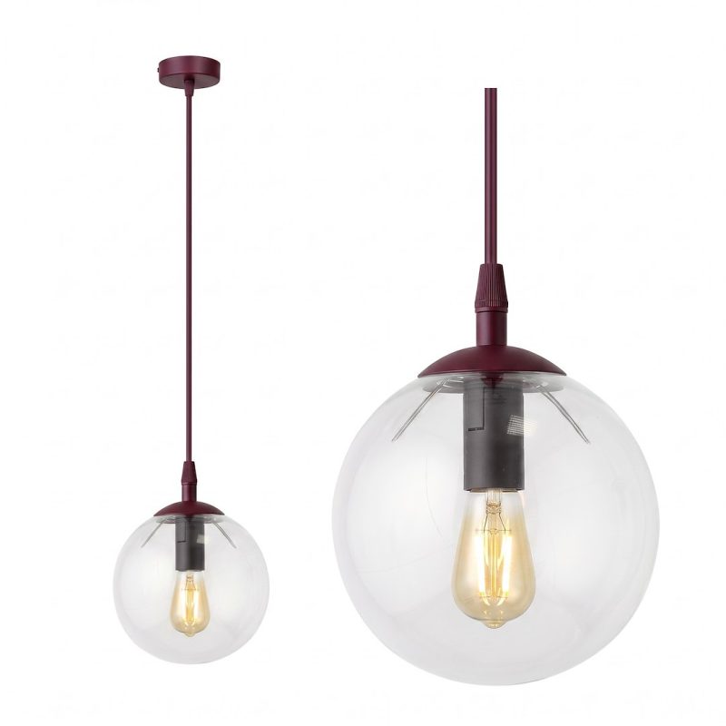 Emibig COSMO 1 BURGUNDY TRANSPARENT