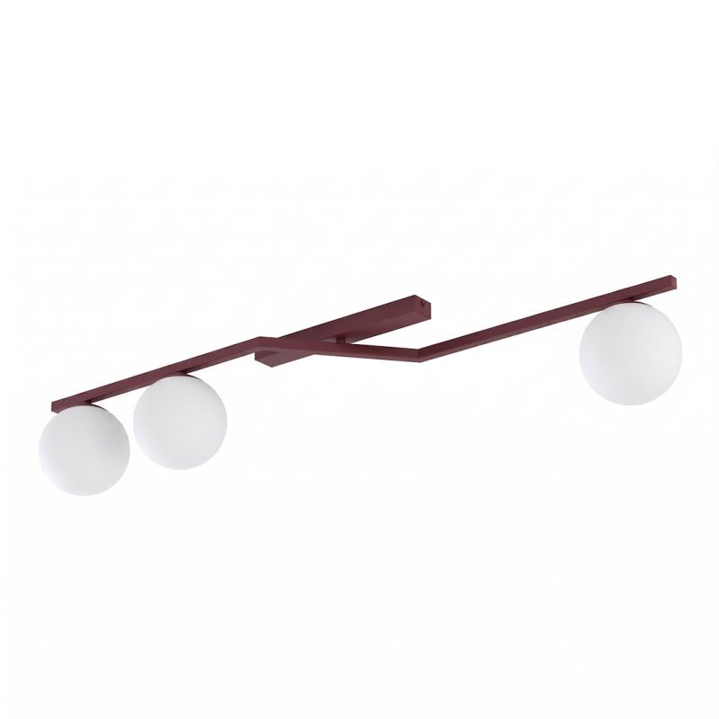 Emibig NATON 3 BURGUNDY OPAL