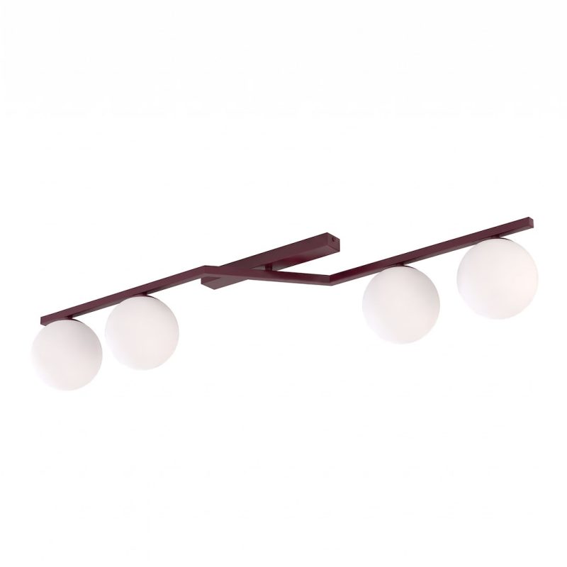 Emibig NATON 4 BURGUNDY OPAL