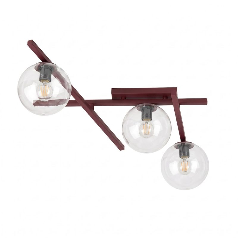 Emibig SMART 3 BURGUNDY TRANSPARENT