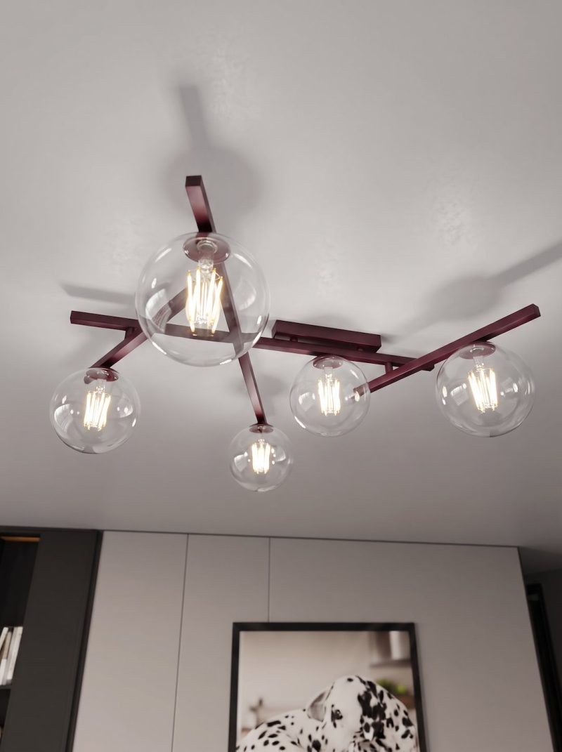 Emibig SMART 5 BURGUNDY TRANSPARENT