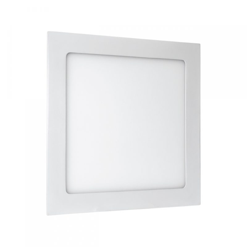 Spectrum LED ALGINE ECO LED SQUARE 230V 12W IP20 CW CEILING PANEL WHITE FRAME