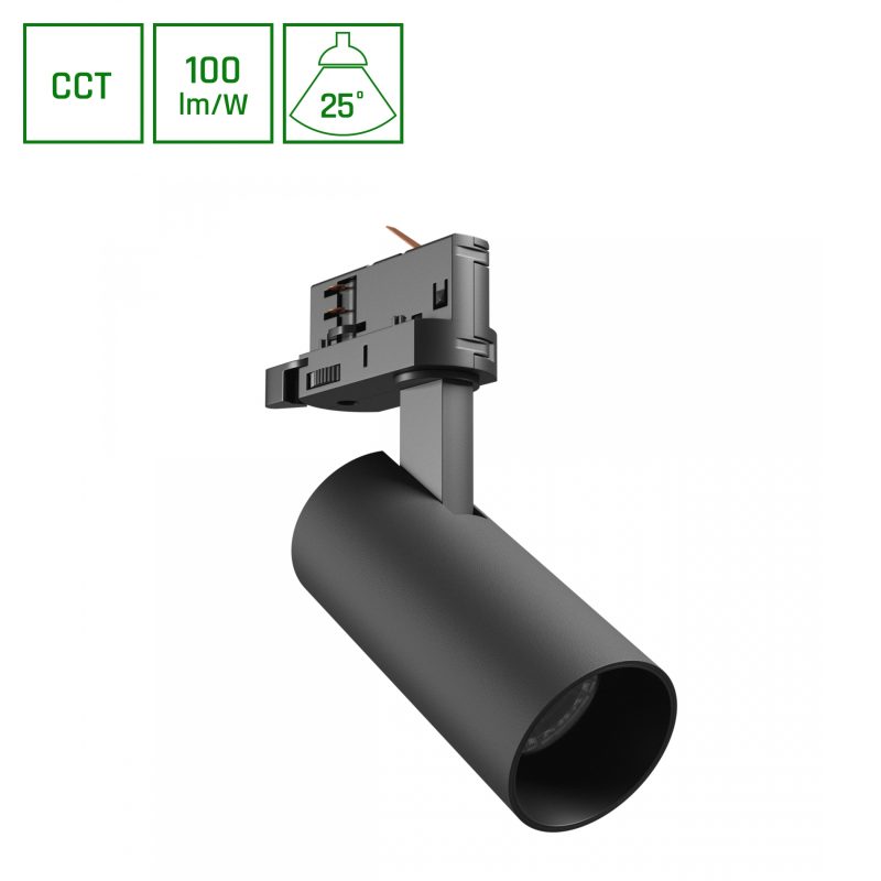 Spectrum LED ANDROMEDA PRIME TRACKLIGHT 3F 3CCT 8W 230V