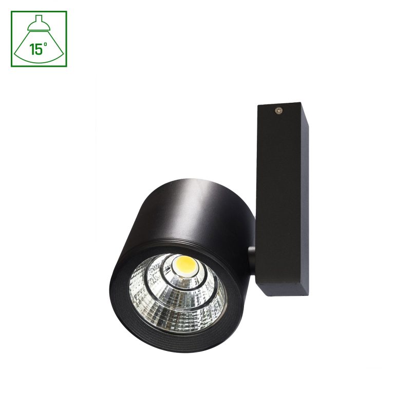 Spectrum LED CHLOE COB LED 230V 16W IP20 15DEG WW CEILING BLACK