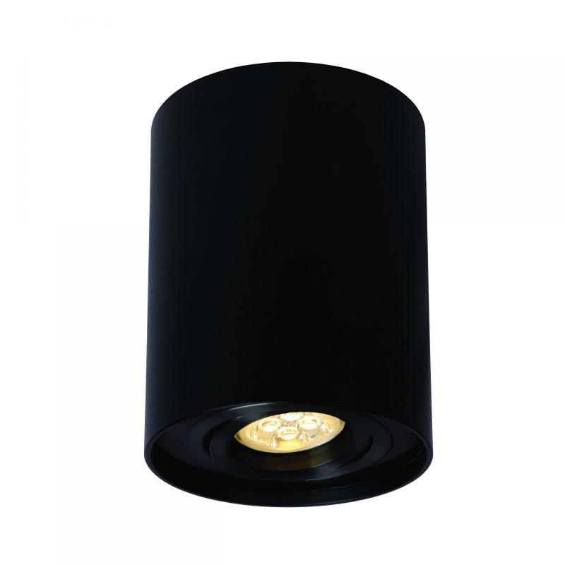 Spectrum LED CHLOE GU10 IP20 RUND SCHWARZ VERSTELLBAR SPOT