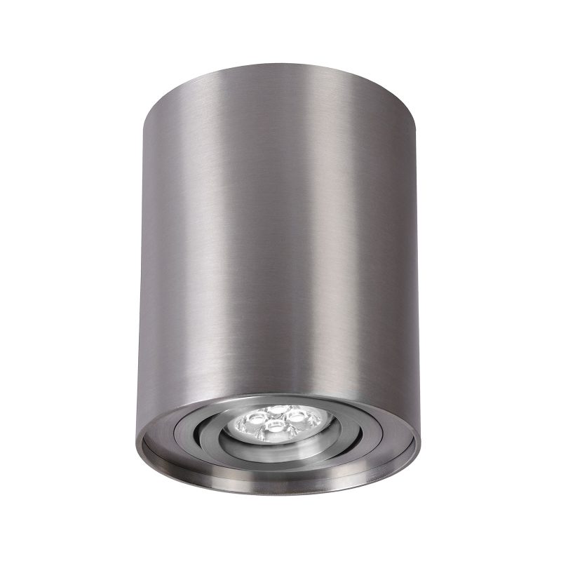 Spectrum LED CHLOE GU10 IP20 ROUND SILVER ADJUSTABLE SPOT