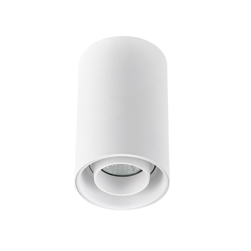 Spectrum LED CHLOE SPOT GU10 SURFACE IP20 ROUND WHITE ADJUSTABLE