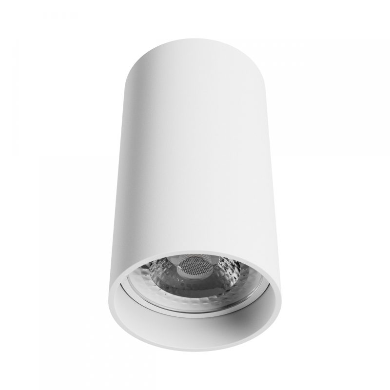Spectrum LED CHLOE VARIOSA GU10 SURFACE MOUNTED GU10 230V IP20 55x100MM WHITE ROUND
