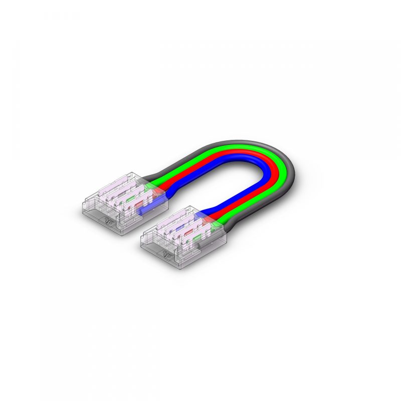 Spectrum LED Connector strip to cable to strip SMD RGB 10mm