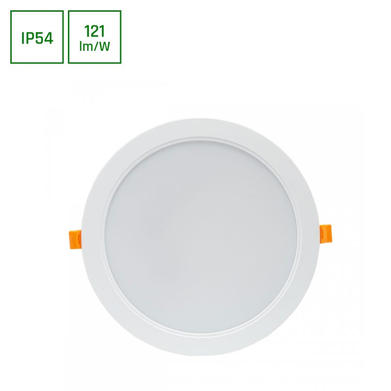 Spectrum LED DURE 3 DOWNLIGHT 24W CW 230V 110DEG IP54 IK06 220X34