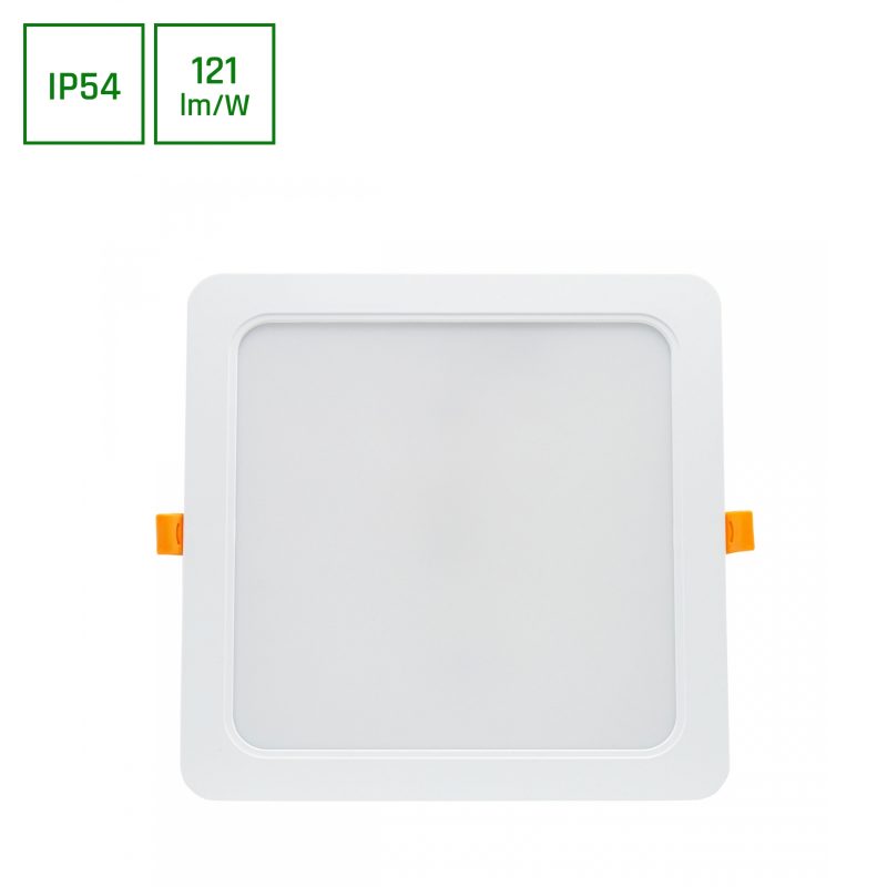 Spectrum LED DURE 3 DOWNLIGHT 24W NW 230V 110DEG IP54 IK06 220X220X34