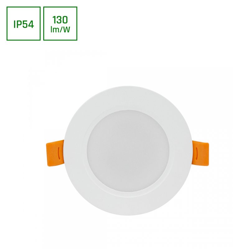 Spectrum LED DURE 3 DOWNLIGHT 5W WW 230V 110DEG IP54 IK06 95X31