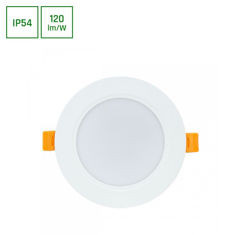 Spectrum LED DURE 3 DOWNLIGHT 8W WW 230V 110DEG IP54 IK06 118X31