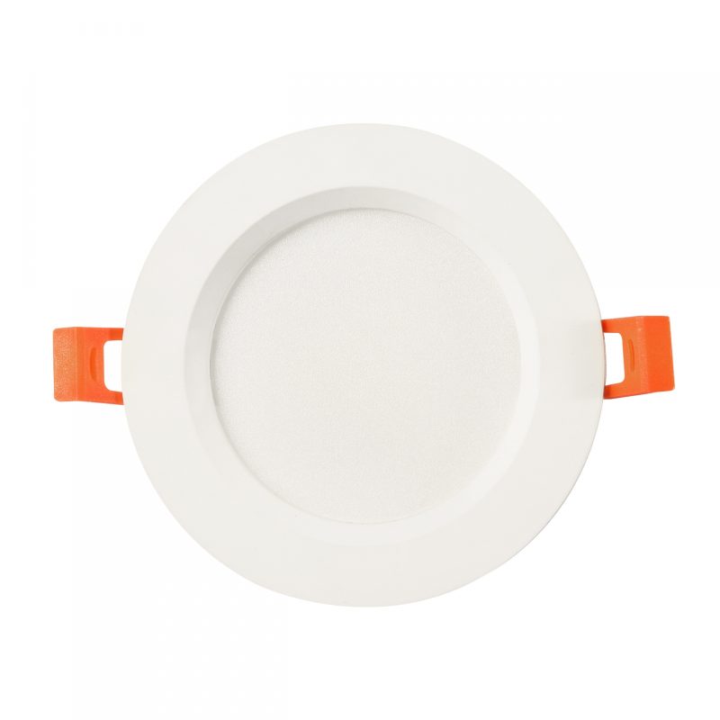 Spectrum LED DURE 3 MAX DOWNLIGHT 12W NW 230V 110DEG IP44 IK06 FI140x30 WHITE ROUND