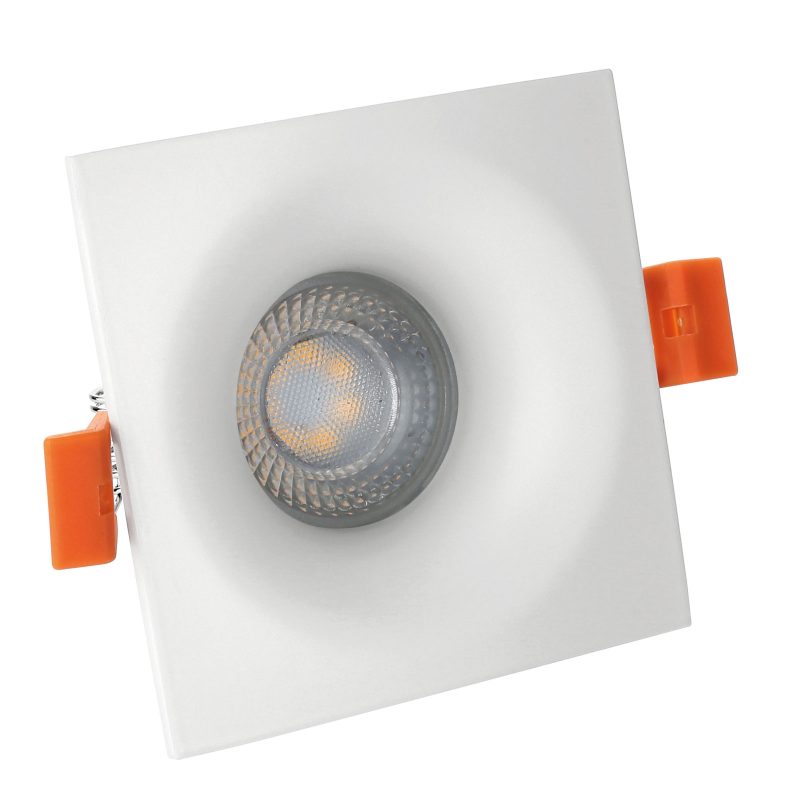 Spectrum LED FIALE V GU10 SQUARE WHITE