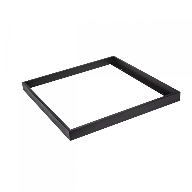 Spectrum LED FRAME TO MOUNTED FIXTURE SURFACE LUMINAIRE ALGINE LINE 600X600MM BLACK
