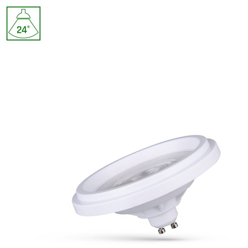 Spectrum LED LED AR111 GU10 230V 5.5W BASIC 2 SMD 24DEG WW WHITE SPECTRUM