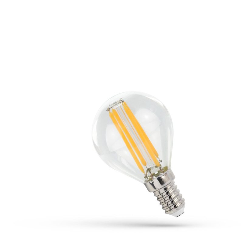 Spectrum LED LED BALL G45 E-14 230V 4W COG NW CLEAR SPECTRUM