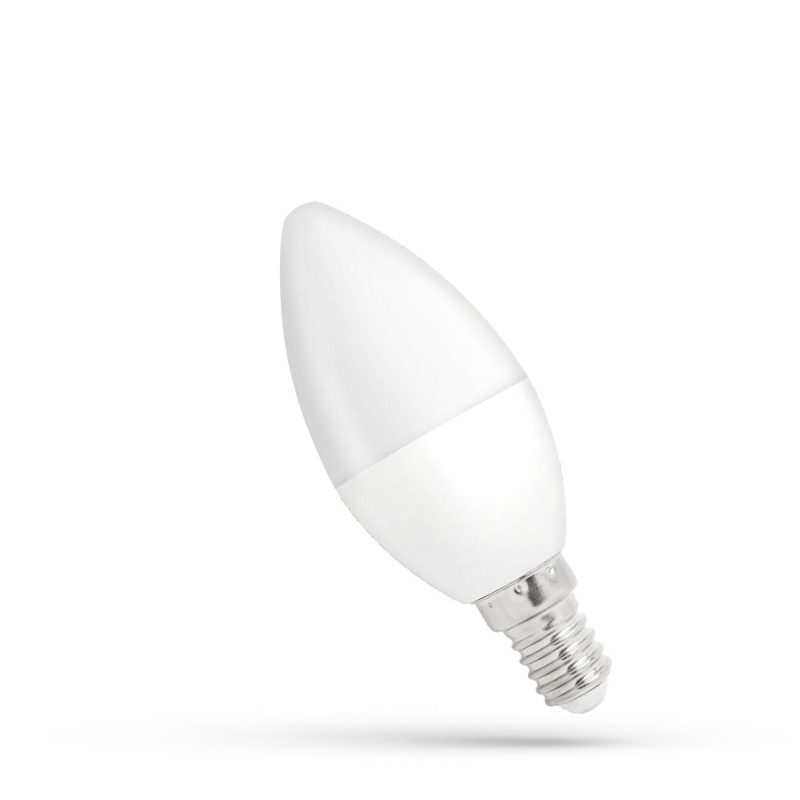 Spectrum LED LED CANDLE C37 E-14 230V 6W CW DIMMABLE SPECTRUM