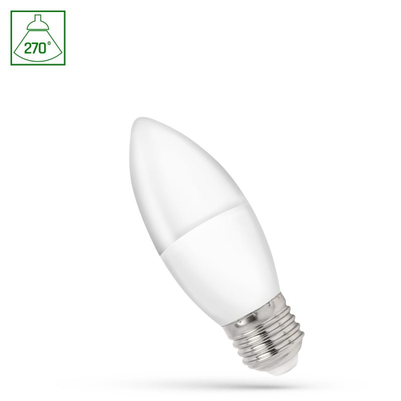 Spectrum LED LED CANDLE C37 E-27 230V 1W NW SPECTRUM
