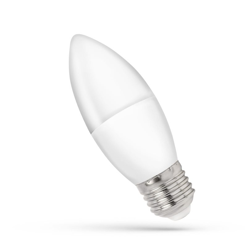 Spectrum LED LED CANDLE C37 E-27 230V 8W CW SPECTRUM