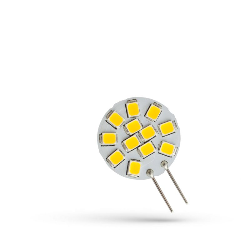 Spectrum LED LED G4 12V 1,2W 12 LED WW 20MM SPECTRUM