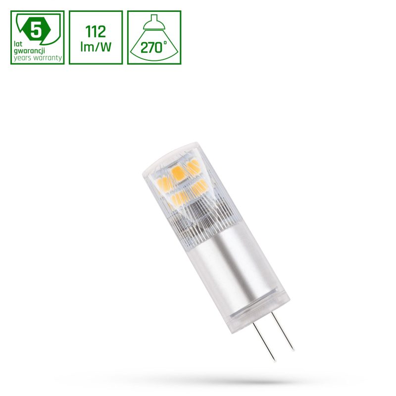 Spectrum LED LED G4 12V 2W NW 5Y WARRANTY PREMIUM