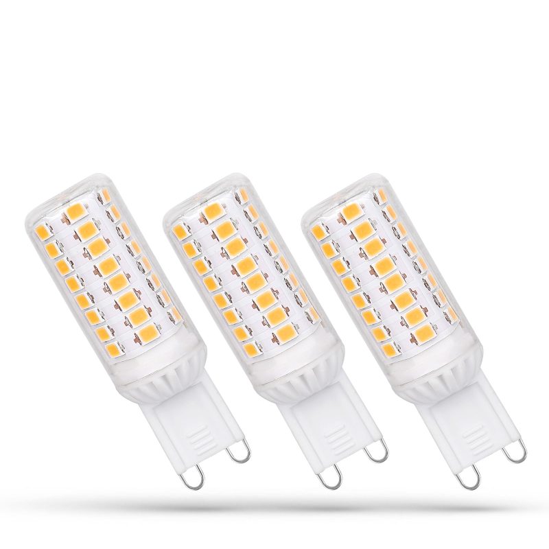 Spectrum LED LED G9 230V 4.9W WW DIMMABLE SMD 5Y WARRANTY PREMIUM SPECTRUM 3-PACK
