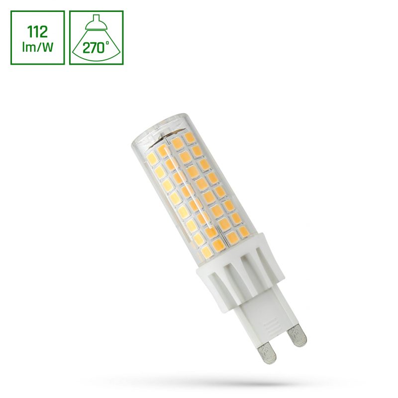 Spectrum LED LED G9 230V 7W CW SMD SPECTRUM