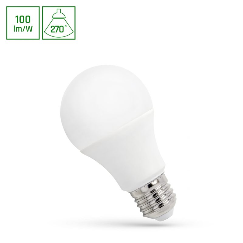 Spectrum LED LED GLS A60 E-27 230V 9W NW SPECTRUM