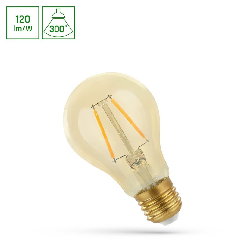 Spectrum LED LED GLS A60 E-27 230V 2W COG WW RETROSHINE SPECTRUM