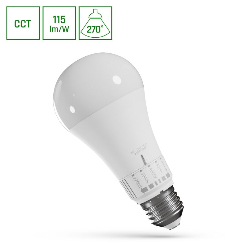 Spectrum LED LED GLS E-27 230V 13W 5CCT SPECTRUM