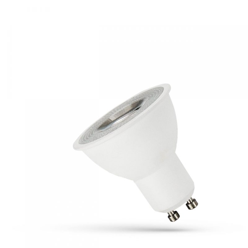 Spectrum LED LED GU10 230V 4W SMD 55DEG WW WITH LENS SPECTRUM