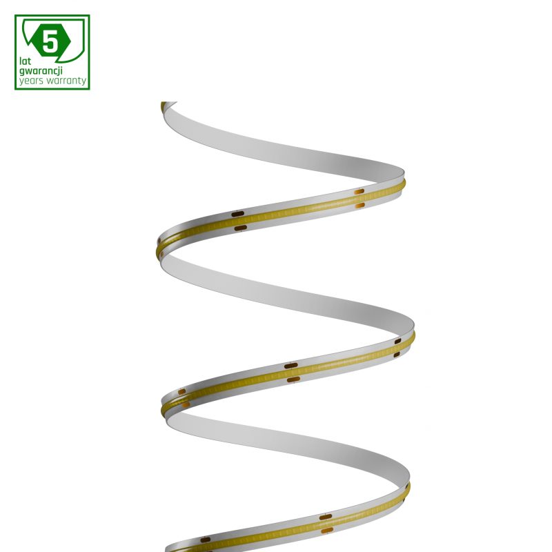 Spectrum LED LED STRIP COB 24V 480LED 10W/m 780lm/m NW 8mm IP20 5YR 5m roll